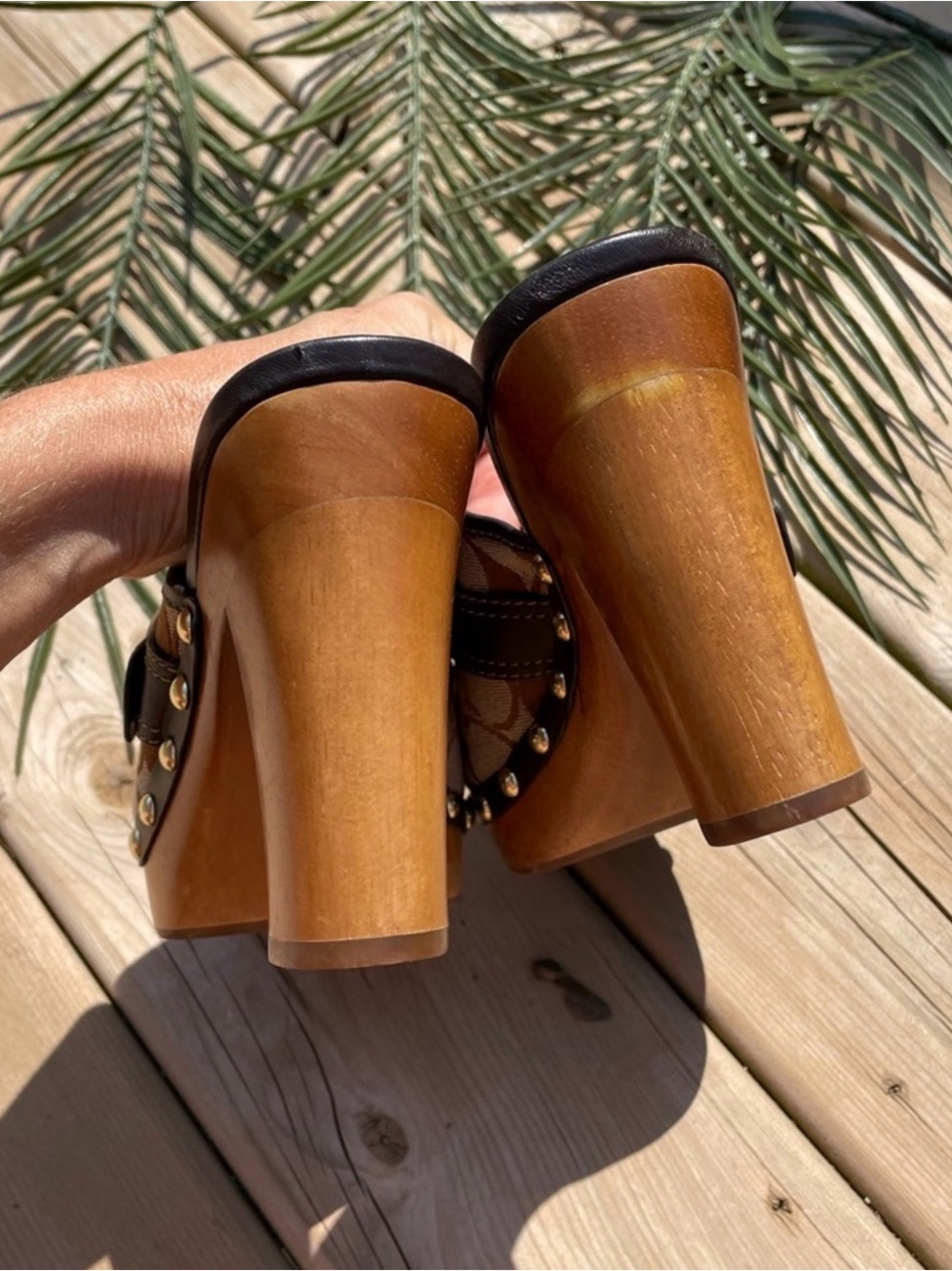Coach Monogram Clogs - Picture 5 of 6